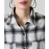 起毛チェックロングシャツ | atONE | 詳細画像20