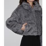 ミックスファーWジップショート丈ブルゾン | atONE | 詳細画像36 