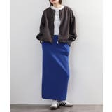 スエードポンチ裾バルーンリブブルゾン | atONE | 詳細画像32 