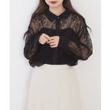 ひげレースボリュームスリーブシャツ | atONE | 詳細画像9