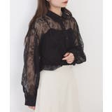 ひげレースボリュームスリーブシャツ | atONE | 詳細画像10