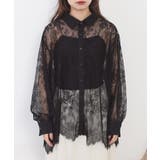 ひげレースボリュームスリーブシャツ | atONE | 詳細画像17