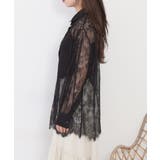 ひげレースボリュームスリーブシャツ | atONE | 詳細画像18