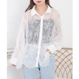 ひげレースボリュームスリーブシャツ | atONE | 詳細画像5