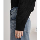 無地ニットプルオーバー | atONE | 詳細画像17