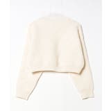 無地ニットプルオーバー | atONE | 詳細画像20