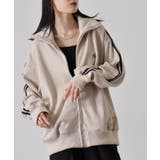 スエードポンチトラックジャケット | atONE | 詳細画像24 