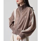 モカ | スエードポンチクロップドトラックジャケット | atONE