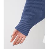 片畦 スポンディッシュ ドッキング ニット カーディガン | atONE | 詳細画像21