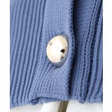 片畦 スポンディッシュ ドッキング ニット カーディガン | atONE | 詳細画像22