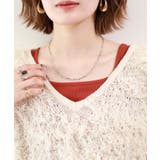 ループフリンジニットベスト | atONE | 詳細画像24 