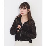 レース切替フードシャツブルゾン | atONE | 詳細画像14