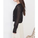 レース切替フードシャツブルゾン | atONE | 詳細画像18