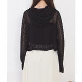 レース切替フードシャツブルゾン | atONE | 詳細画像19