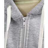 スウェットドルマンWジップフードパーカー セットアップ対応 | atONE | 詳細画像26