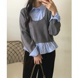 レイヤード風プルオーバートップス | atONE | 詳細画像2