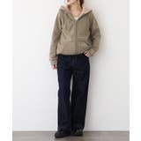 裏ボアジップアップパーカー | atONE | 詳細画像8 