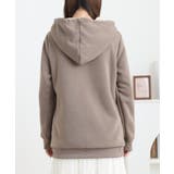 裏ボアジップアップパーカー | atONE | 詳細画像23 