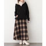 裏ボアジップアップパーカー | atONE | 詳細画像4 