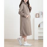 裏ボアパーカーワンピース | atONE | 詳細画像11