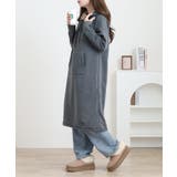 裏ボアパーカーワンピース | atONE | 詳細画像19