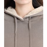 裏ボアパーカーワンピース | atONE | 詳細画像24