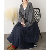 2WAY 裏ボアキルト無地ロング巻きスカート | atONE | 詳細画像7 