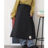 2WAY 裏ボアキルト無地ロング巻きスカート | atONE | 詳細画像3 