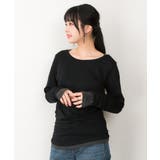フェイクレイヤードロングTシャツ | atONE | 詳細画像18