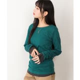 フェイクレイヤードロングTシャツ | atONE | 詳細画像25