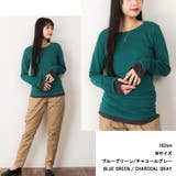 フェイクレイヤードロングTシャツ | atONE | 詳細画像3