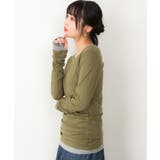 フェイクレイヤードロングTシャツ | atONE | 詳細画像37