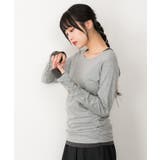 フェイクレイヤードロングTシャツ | atONE | 詳細画像43