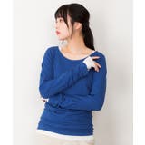 フェイクレイヤードロングTシャツ | atONE | 詳細画像60