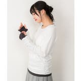 フェイクレイヤードロングTシャツ | atONE | 詳細画像67