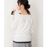 フェイクレイヤードロングTシャツ | atONE | 詳細画像68