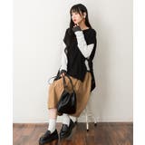 フェイクレイヤードロングTシャツ | atONE | 詳細画像70