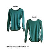 フェイクレイヤードロングTシャツ | atONE | 詳細画像79