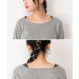 フェイクレイヤードロングTシャツ | atONE | 詳細画像83