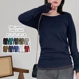 フェイクレイヤードロングTシャツ | atONE | 詳細画像86