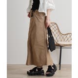 ストレッチツイル ロングスカート | atONE | 詳細画像45