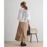 ストレッチツイル ロングスカート | atONE | 詳細画像47