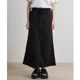 ストレッチツイル ロングスカート | atONE | 詳細画像48