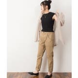 立体ポケットストレッチツイルテイパードパンツ ゆったり リラックス | atONE | 詳細画像15
