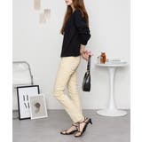 オールラバーウエストスリムパンツ スキニー ゆったり | atONE | 詳細画像34 