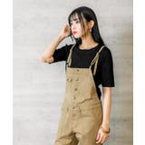 ツイルステッチサロペットパンツ オーバーオール サロペット | atONE | 詳細画像16