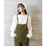 ツイルステッチサロペットパンツ オーバーオール サロペット | atONE | 詳細画像30