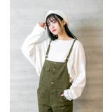 ツイルステッチサロペットパンツ オーバーオール サロペット | atONE | 詳細画像31
