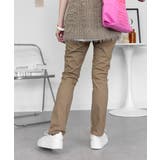 フロントジッパーツイルスキニーパンツ スリム ゆったり | atONE | 詳細画像25 