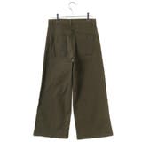 ツイルワイドベイカーパンツ ゆったり リラックス | atONE | 詳細画像12 